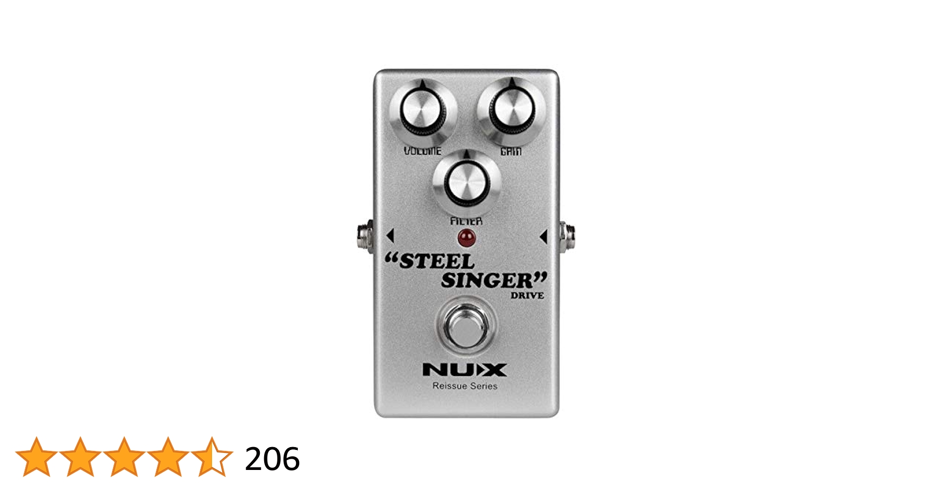 NUX  STEEL  SINGER  美品 Amazon.com: NUX Steel Singer Drive pedal overdrive effect